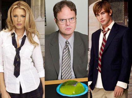 Blake Lively, Rainn Wilson, Chace Crawford Blake Lively, Rainn Wilson, Chace Crawford